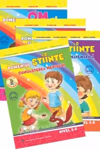 Set 4 Carti Gradinita nivel 5-6 ani