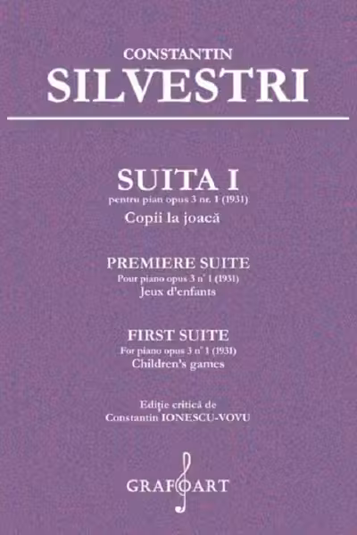Suita I pentru Pian Opus 3 Nr.1