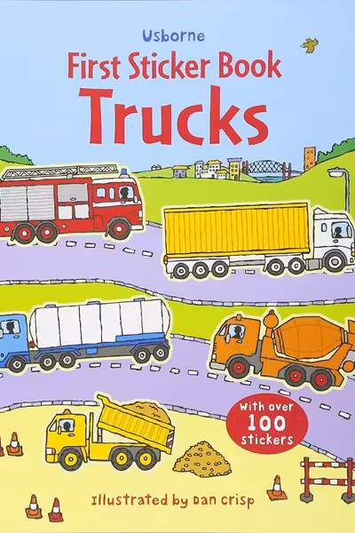 First Sticker Book: Trucks
