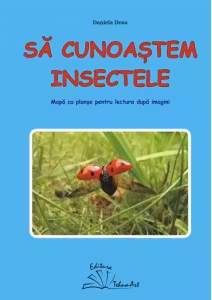 Să cunoaștem insectele. Mapă cu planșe pentru lectură după imagini