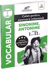 Vocabular. Caiet pentru exersare intensiva. Sinonime antonime (clasele I si a II-a)