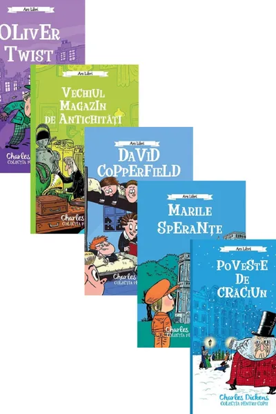 Pachet 5 cărți: Charles Dickens