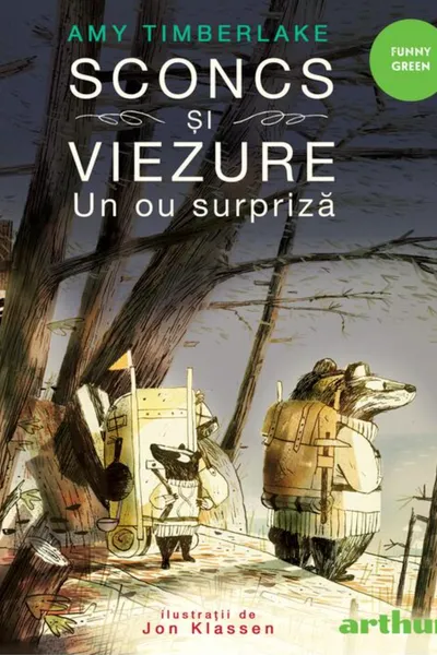 Sconcs si viezure. Un ou surpriza