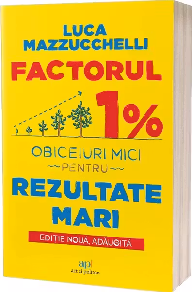 Factorul 1% : Obiceiuri mici pentru rezultate mari