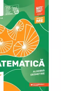 Matematica. Algebra, geometrie. Clasa a VII-a, partea a II-a. Mate 2000 - Initiere (Editia a VI-a, anul scolar 2022-2023)