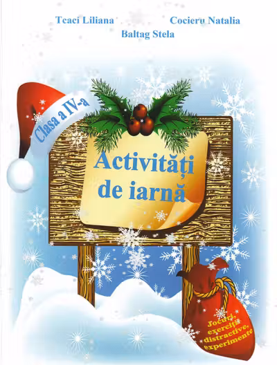 Activitati de iarna clasa IV-a