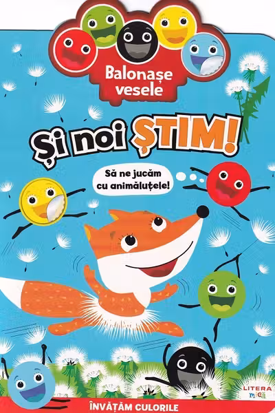 Balonase vesele. Si noi stim - Sa ne jucam cu animalutele!