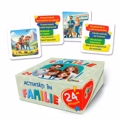 24 jetoane. Activitati in familie