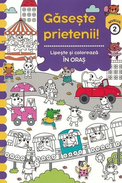 Lipeste si coloreaza in oras