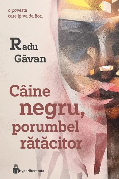 Câine negru, porumbel rătăcitor