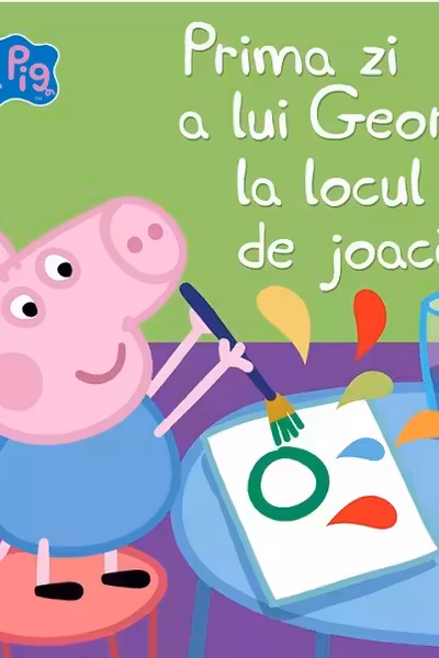Prima zi a lui George la locul de joaca