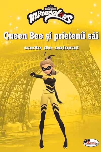 Queen Bee și prietenii săi. Carte de colorat