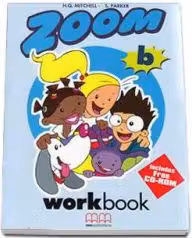Zoom by H. Q. Mitchell - level B Workbook with Stickers and CD-Rom