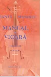 Manual de vioara. Volumul III - Anexa