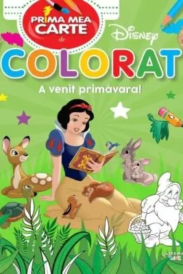 DISNEY. PRIMA MEA CARTE DE PICTAT. A venit primavara!