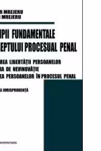 Principii fundamentale ale dreptului procesual penal - Garantarea libertatii persoanelor - Prezumtia de nevinovatie - Egalitatea persoanelor in procesul penal