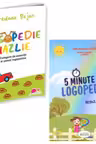 Pachet 2 titluri: Logopedie hazlie. Culegere de exercitii si poezii logopedice si 5 Minute de Logopedie pe zi! Exercitii zilnice pentru dezvoltarea limbajului copiilor - Loredana Bejan, Ioana Alexandra Pascu