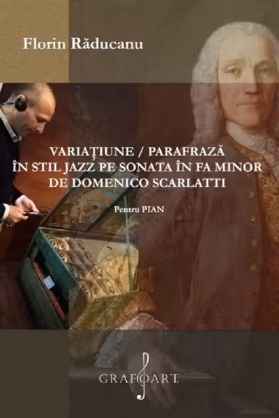 Variatiune parafraza in stil jazz pe sonata in Fa minor de Domenico Scarlatti pentru Pian