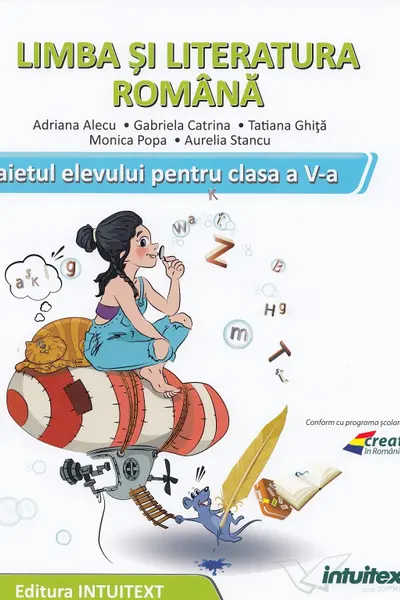 Limba și literatura română - Clasa 5 - Caiet