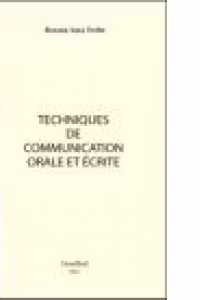 Techniques de Communication orale et ecrite (preparation DELF)