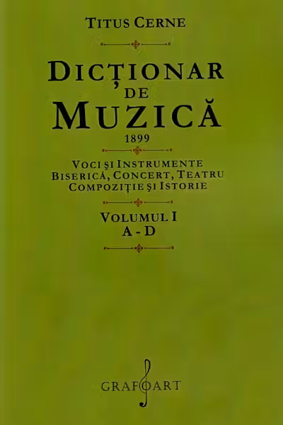Dicționar de muzică 1899 Vol.1: A-D