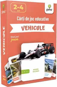 Carti de joc educative - Vehicule