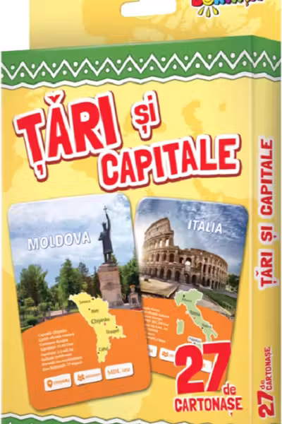 27 de cartonase. Tari si capitale