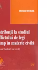 Contributii la studiul conflictului de legi in timp in materie civila