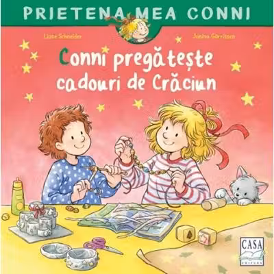 Conni pregateste cadouri de Craciun