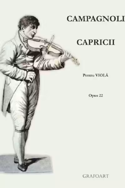 Capricii pentru violă Op.22