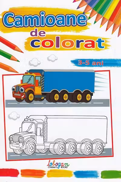 Camioane de colorat
