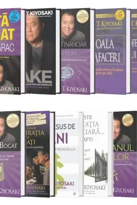Pachet special 12 titluri Robert T. Kiyosaki