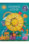 CREIOANELE JUCAUSE. Carte de desenat. 12 creioane mici pentru maini de pitici