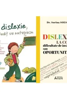 Pachet 2 carti: Vreau sa inteleg. Am dislexie, dar invat cu entuziasm - Jennifer Moore-Mallinos si Dislexia la copii, dificultate de invatare sau oportunitate?