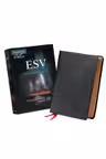 ESV Clarion Reference Bible, Black Edge-lined Goatskin Leather