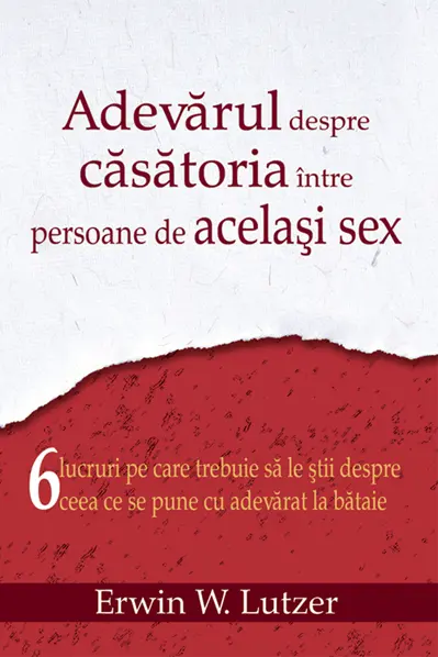 Adevărul Despre Căsătoria Între Persoane De Același Sex