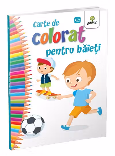 Carte de colorat pentru baietei
