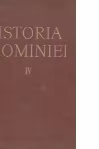 Istoria Rominiei, Volumul al IV-lea