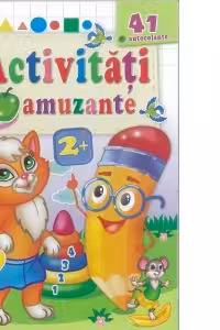 Activitati amuzante 2+ Pisica roscata+autocolante