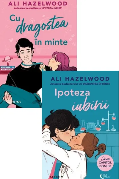 Pachet 2 cărți: Ipoteza iubirii + Cu dragostea în minte
