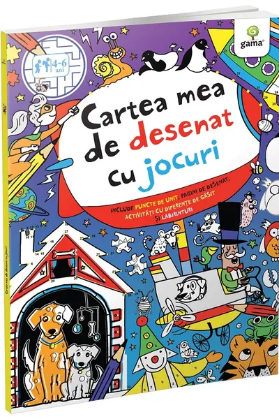 Cartea mea de desenat cu jocuri