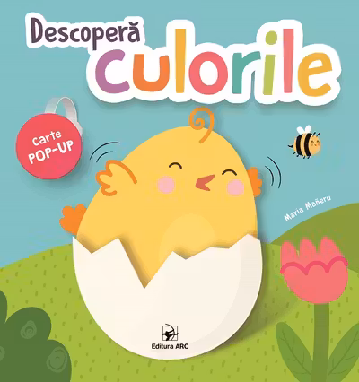 Descopera culorile - Carte Pop-Up