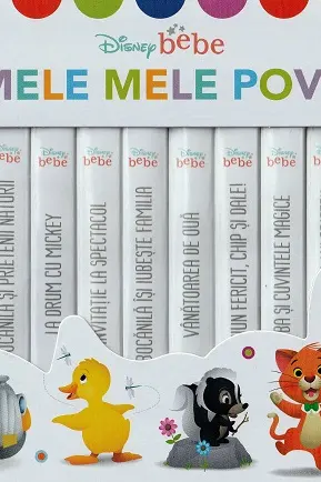 CUTIE. DISNEY BEBE. PRIMA MEA BIBLIOTECA ILUSTRATA. PRIMELE POVESTI (8 carticele)
