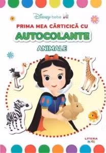 DISNEY BEBE. PRIMA MEA CARTICICA CU AUTOCOLANTE. ANIMALE