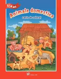 Animale Domestice - carte de colorat