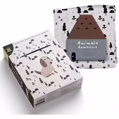 Prima mea carte textila cu fosnete – Animale domestice