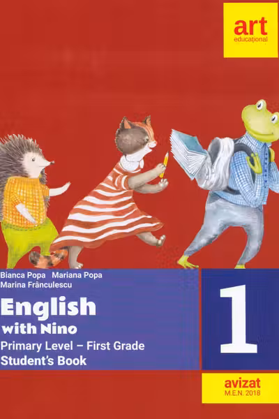 English with Nino. Student's book - Clasă 1