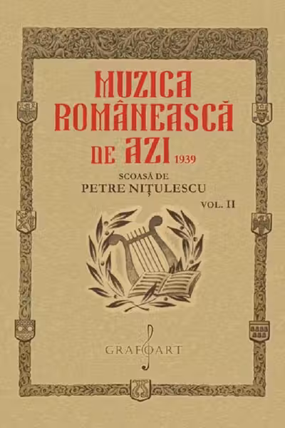 Muzica românească de azi 1939 Vol.2