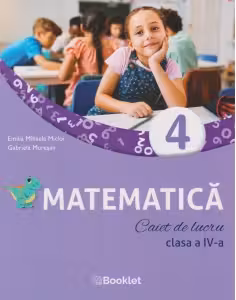 Matematica. Caiet de lucru. Clasa a IV-a