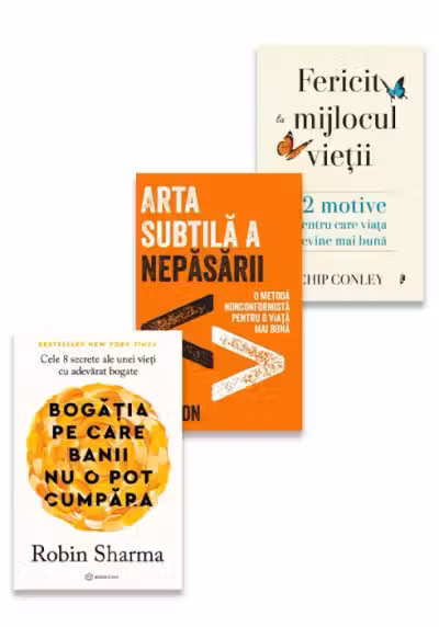 Pachet Arta de a trai cu sens. Set 3 carti